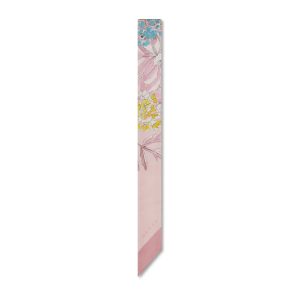 Gucci Printed Silk Twill Neck Bow