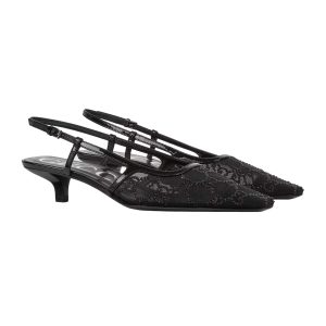 Gucci Women's GG Crystal Slingback Pump