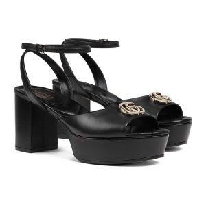 Gucci Women's Platform Sandal With Double G