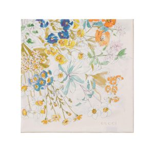 Gucci Printed Silk Twill Carré