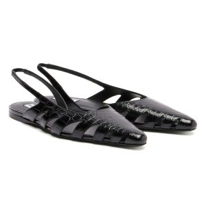 Alaïa Ballet Flats In Leather