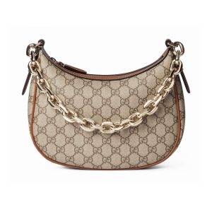 Gucci GG Emblem Medium Shoulder Bag