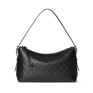 Gucci GG Emblem Medium Shoulder Bag