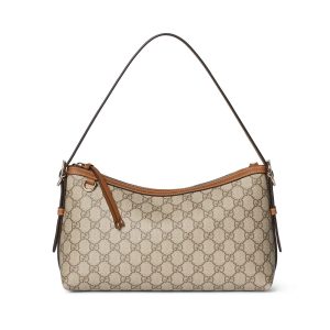 Gucci GG Emblem Medium Shoulder Bag