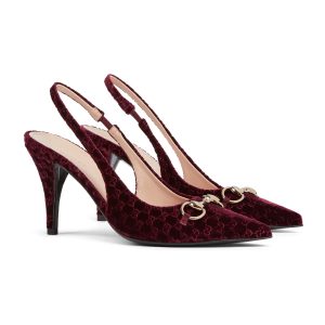 Gucci Women's Slingback Pump With Horsebit