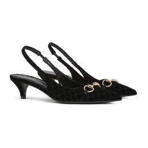 Gucci Women's Slingback Pump With Horsebit