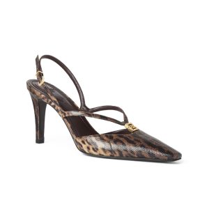 Fendi FFold Slingback Pump