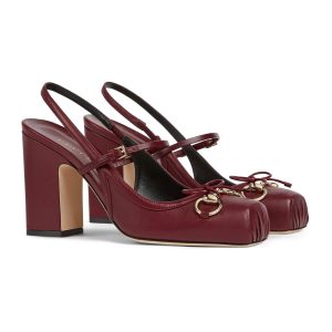 Gucci Women's Horsebit Slingback Pump