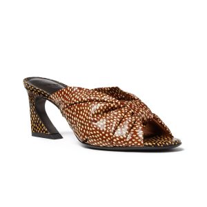 Fendi Arco High-heeled Slides