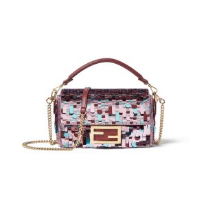 Fendi Baguette® Mini Sequin Bag