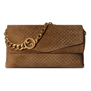 Gucci Large Shoulder Bag With Chain