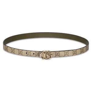 Gucci Reversible GG Marmont Thin Belt