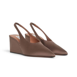Alaïa Cube Wedge Slingbacks