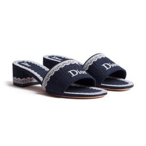 Dior Dentelle Heeled Slide