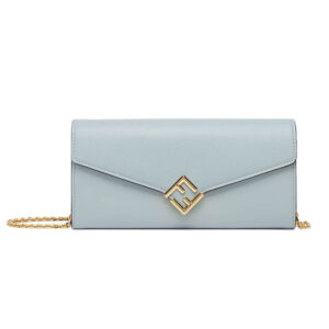 Fendi FF Diamonds Continental With Chain