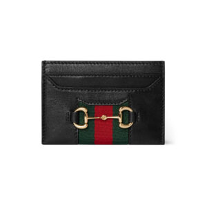 Gucci Horsebit Web Card Case