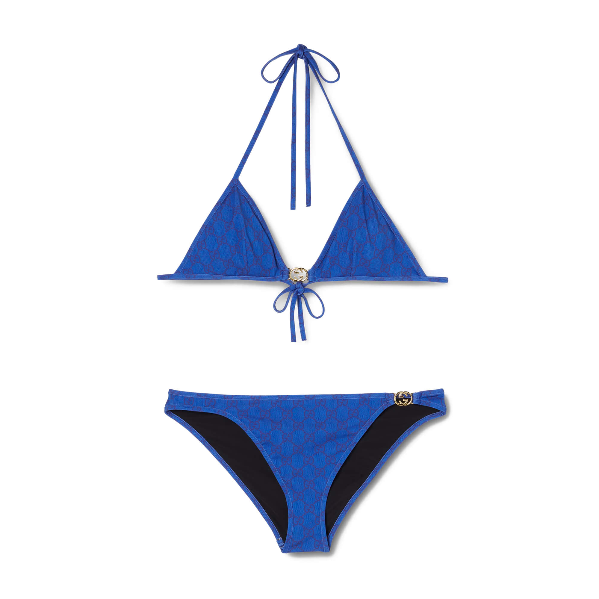 Gucci Printed Stretch Jersey Bikini at Enigma Boutique