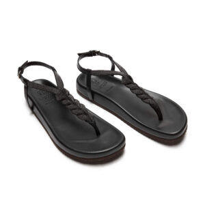 Brunello Cucinelli Leather Thong Sandals