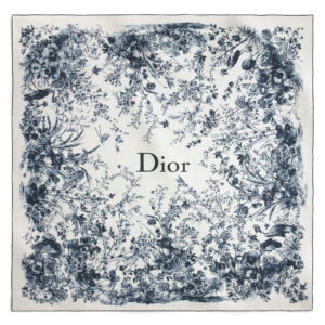Dior Toile De Jouy Floral Garden Shawl